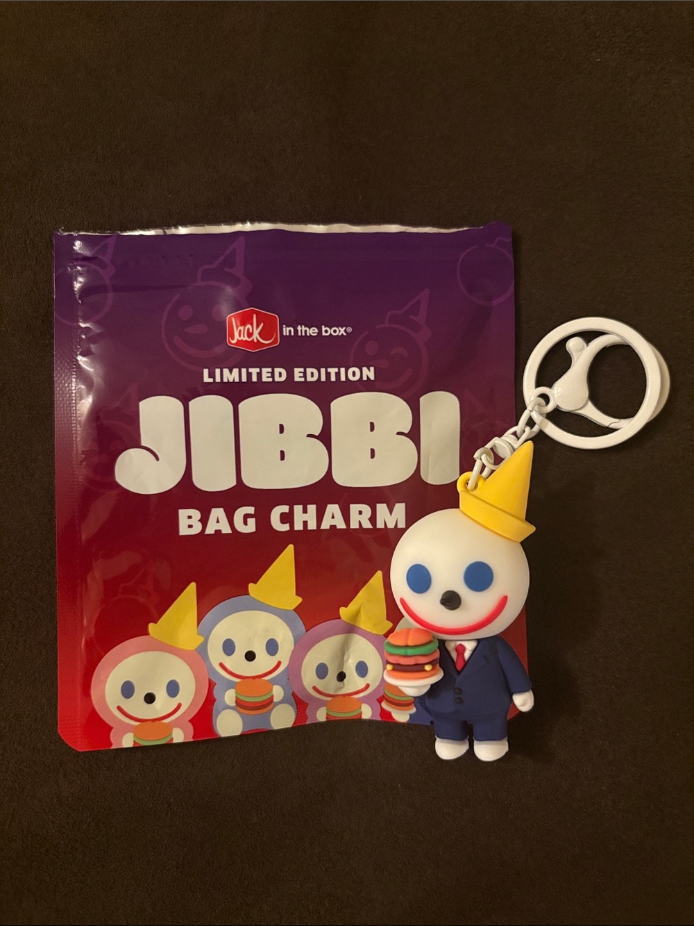 Jack In The Box Jibbi bag charm- The Boss